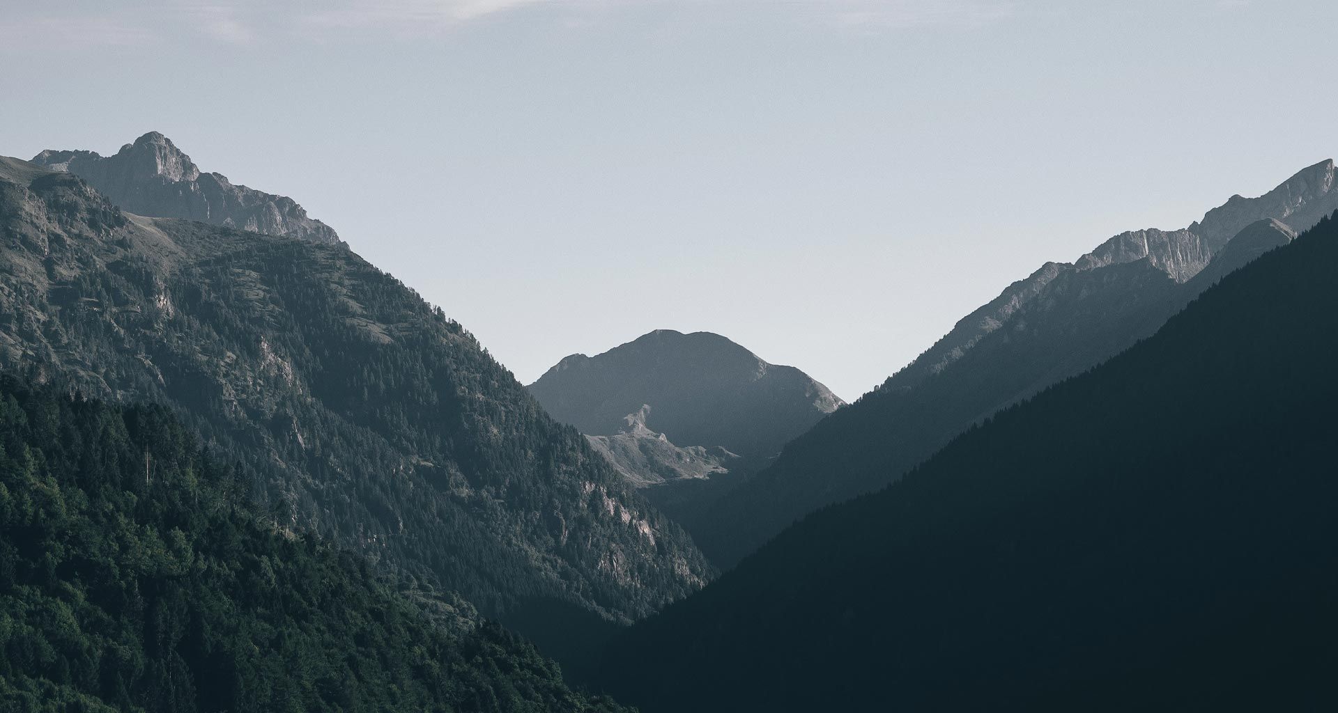 Mountains as a banner image